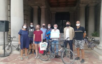 Reconocimiento a València en Bici – Acció Ecologista Agró por su labor en la promoción de la cultura ciclista