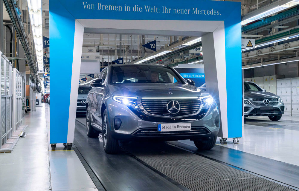 Comienza la producción del Mercedes-Benz EQC 400, que llegará en verano