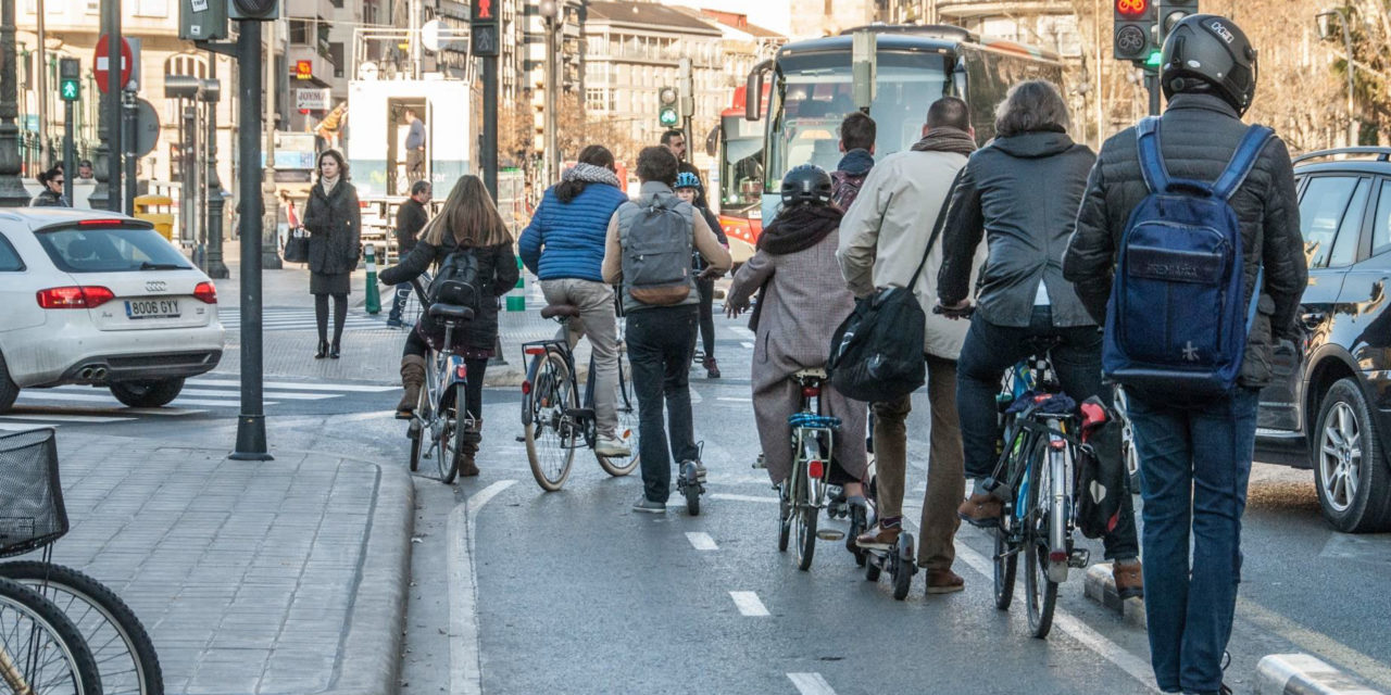 València presenta el primer informe sobre el uso de la bici en 2019