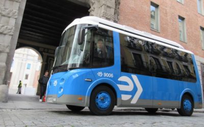 Madrid pondrá en servicio sus nuevos minibuses eléctricos