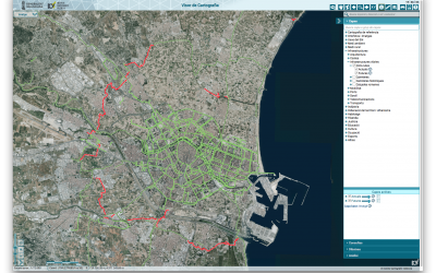 El visor cartográfico de la Generalitat permitirá consultar los carriles bici de la Comunitat Valenciana