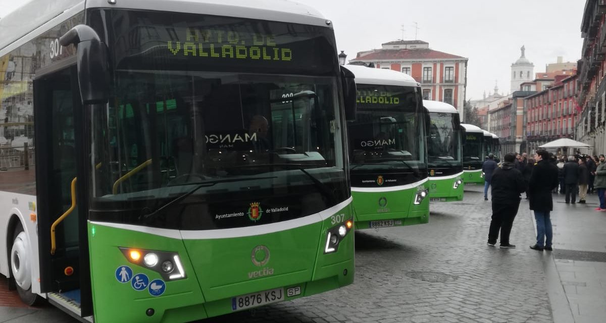 Valladolid estrena seis nuevos autobuses eléctricos de la firma Vectia