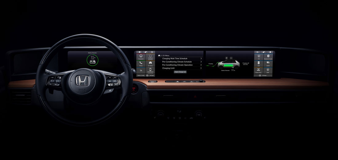 Honda muestra el interior de su primer vehículo eléctrico
