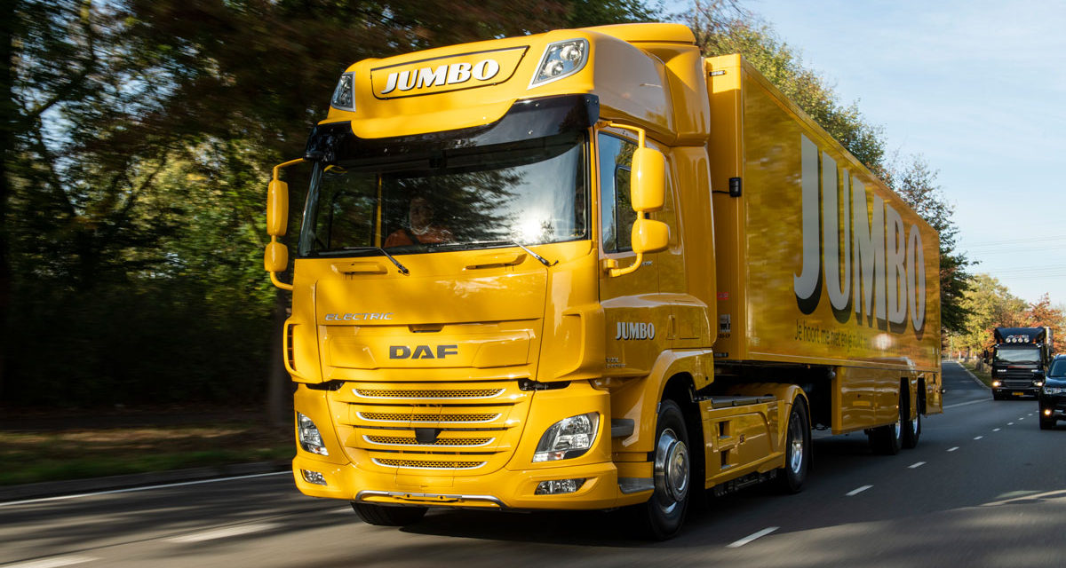 DAF entrega su primer camión 100% eléctrico