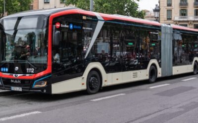 El primer bus sólo eléctrico de 18 metros circulará por Barcelona en julio