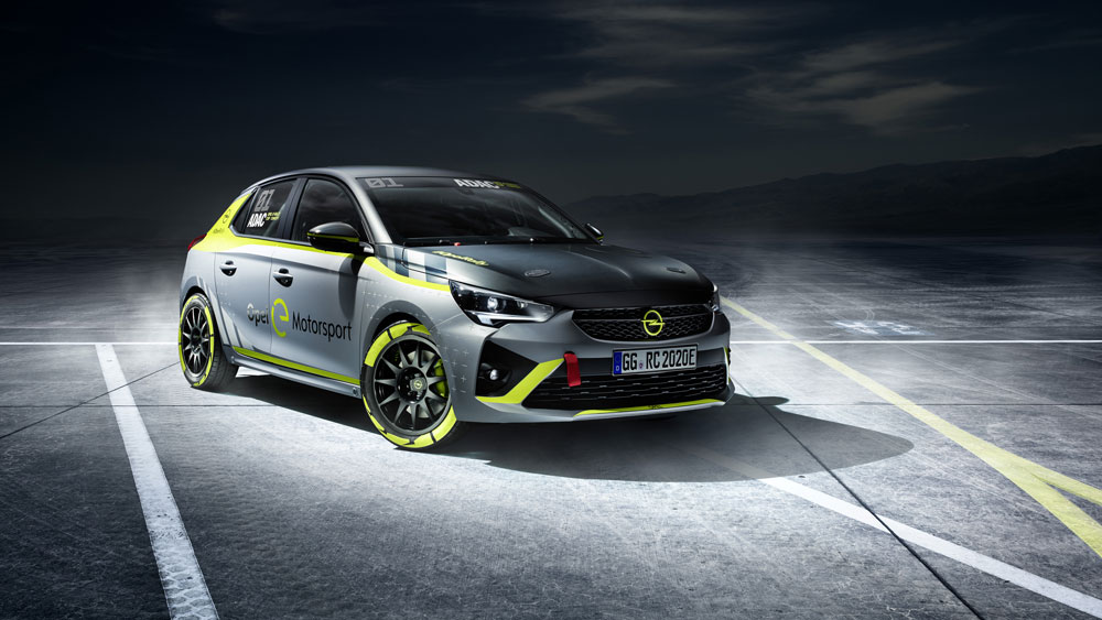 Opel, primer fabricante en presentar un coche eléctrico de rallies