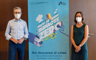 La Generalitat se suma a la Semana Europea de la Movilidad con el lema ‘Mou-te amb Impacte Zero’