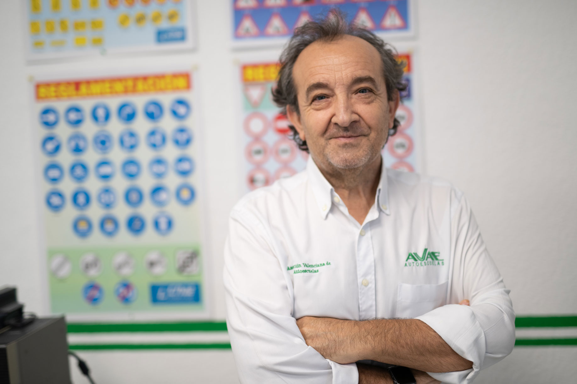 Manolo Cáceres, vicepresidente de la Asociación Valenciana de Autoescuelas (Avae)