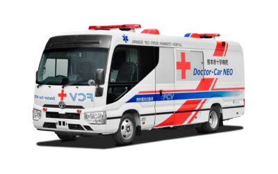 Cruz Roja y Toyota desarrollan la primera ambulancia propulsada por pila de combustible de hidrógeno