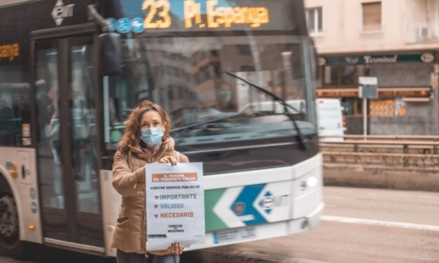 Greenpeace agradece el trabajo del trasporte público durante la pandemia