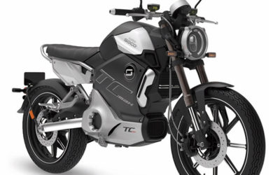 Super SOCO presenta su motocicleta eléctrica TC MAX